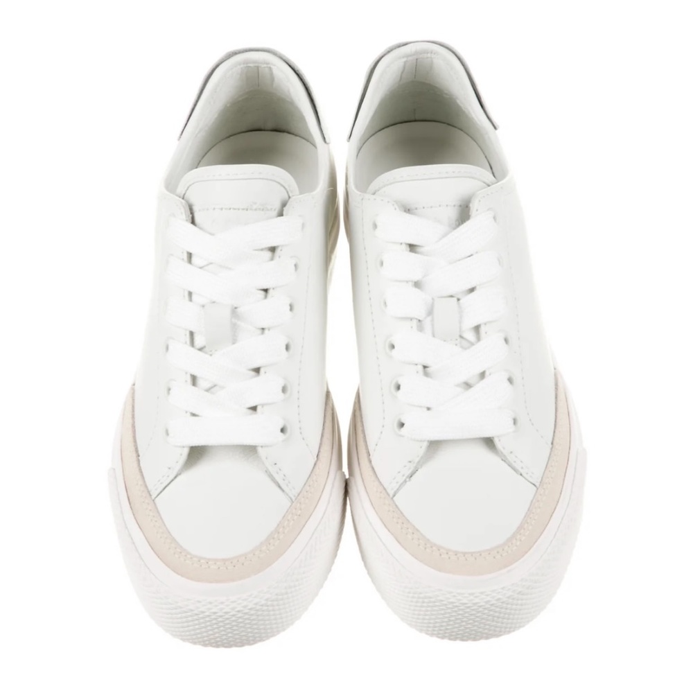 rag & bone White and Cream leather Sneakers